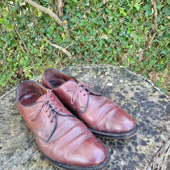 Vintage Men Shoes By ET Wright/Size 9 B Men Brown
