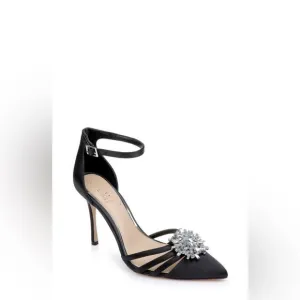 Violette Crystal Pointed Stiletto Heels