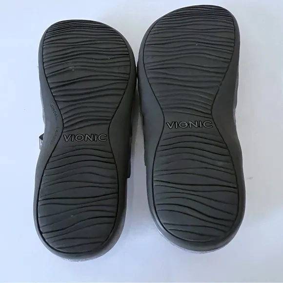 VIONIC Rest Claire Mary Jane Mule Gray Women`s size 7