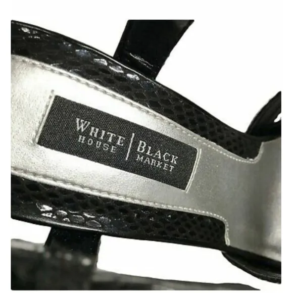 White House Black Market Strappy Heels