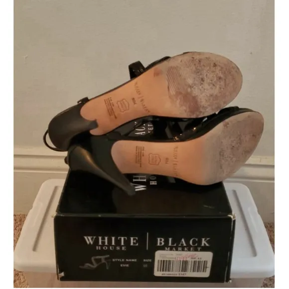 White House Black Market Strappy Heels