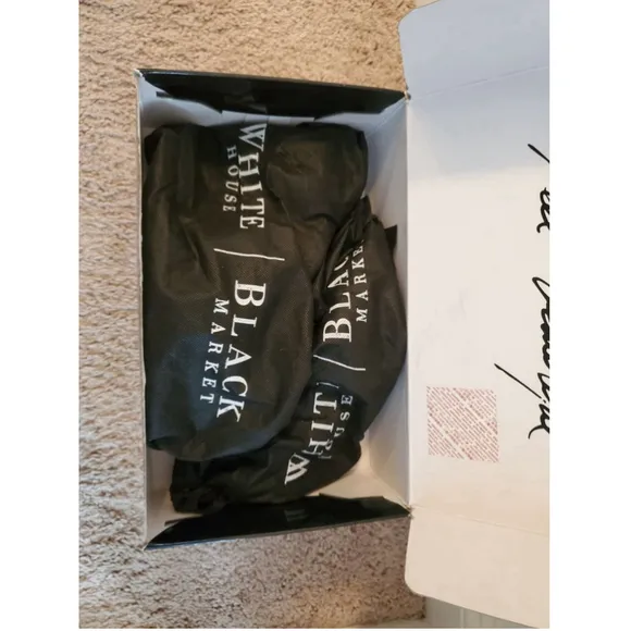 White House Black Market Strappy Heels