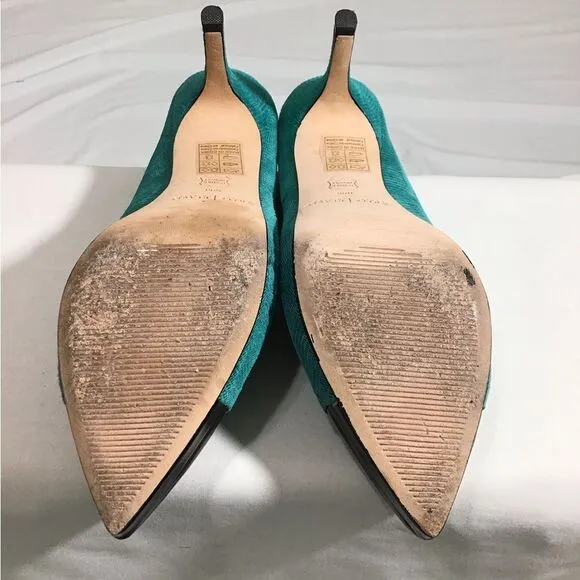 White House Black Market Samatha Suede Pumps Size 10