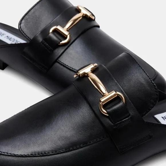❤️‍🔥WIDE FRIENDLY STEVE MADDEN LEATHER MULES