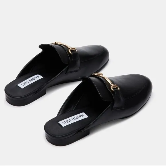 ❤️‍🔥WIDE FRIENDLY STEVE MADDEN LEATHER MULES