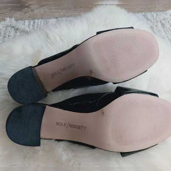 Womens Sole Society Ganezah Slide Mule Sandal Size 9.5M