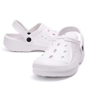 Womens White Clogs