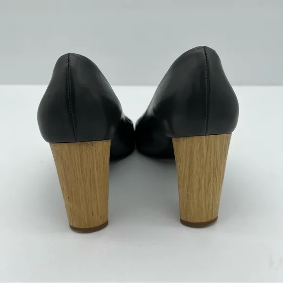 Yves Saint Laurent Wood Block Heels