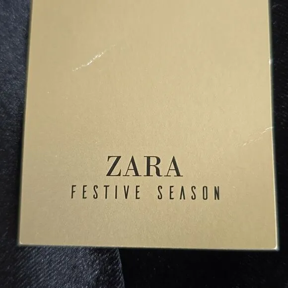 ZARA Festive season TUXEDO BLAZER FESTIVE SEASON made in Spain black