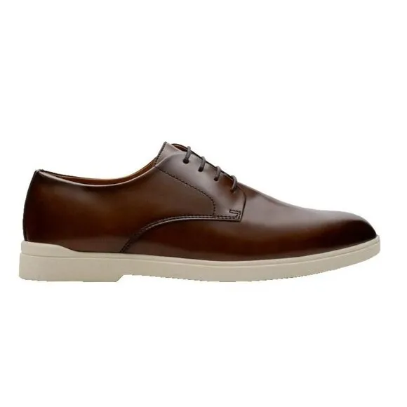 Zara Mens Oxfords Dress Shoes Lace Up Brown Derby EU 46  size 13  leather
