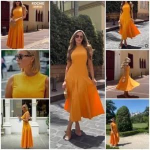 ZARA MIDI SWING DRESS ZW COLLECTION