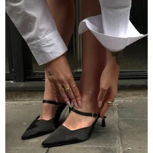ZARA Open Back Heels NWT