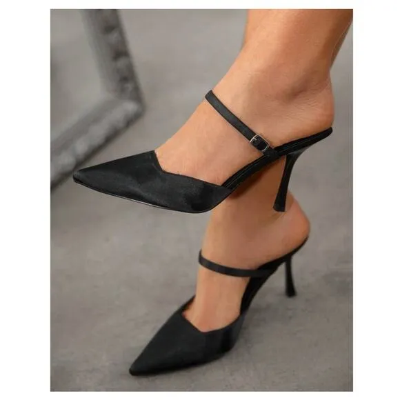 ZARA Open Back Heels NWT