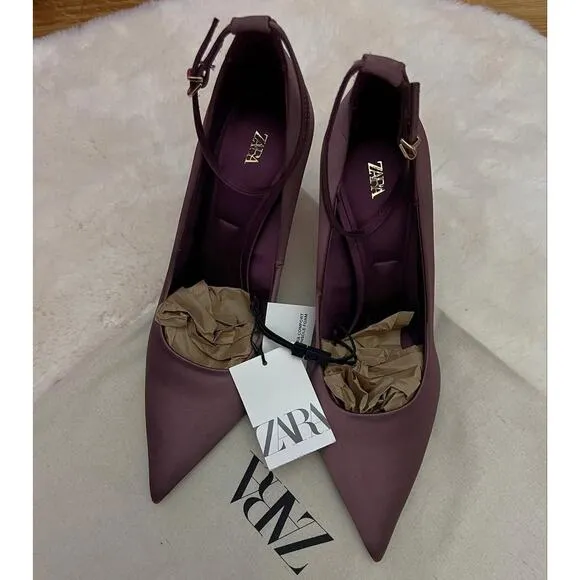 ZARA Pointed Toe High Heels NWT