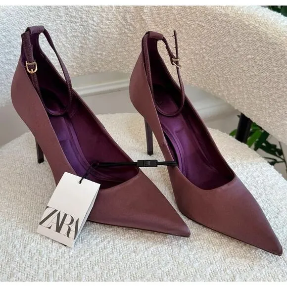 ZARA Pointed Toe High Heels NWT