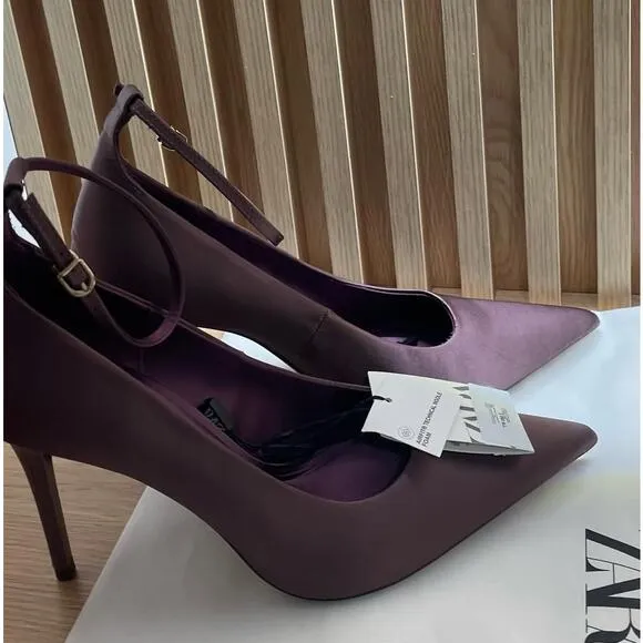 ZARA Pointed Toe High Heels NWT