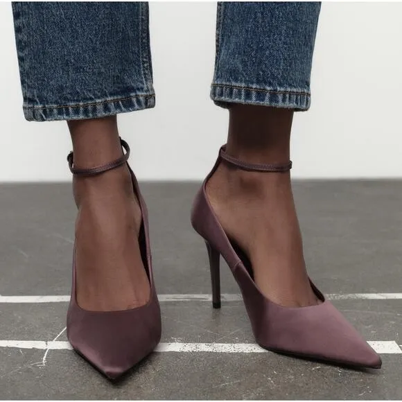 ZARA Pointed Toe High Heels NWT