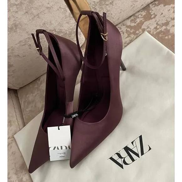 ZARA Pointed Toe High Heels NWT