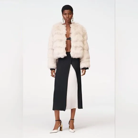 ZARA STUDIO SPECIAL EDITION CONTRASTING SKIRT LIMITED EDITION